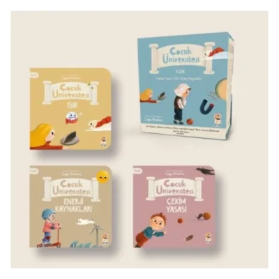 Çocuk Üniversitesi Fizik Set (3 Kitap)