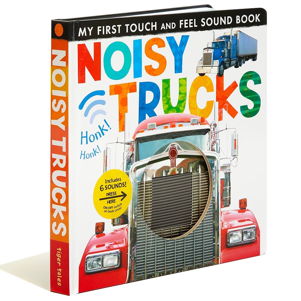 Noisy Trucks - My First Touch And Feel Sound Book