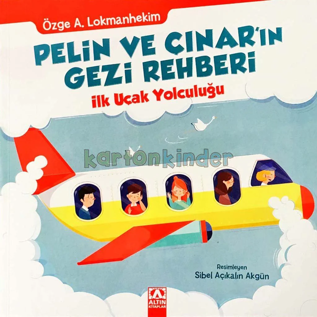 Pelin ve Çınar'ın İlk Uçak Yolculuğu