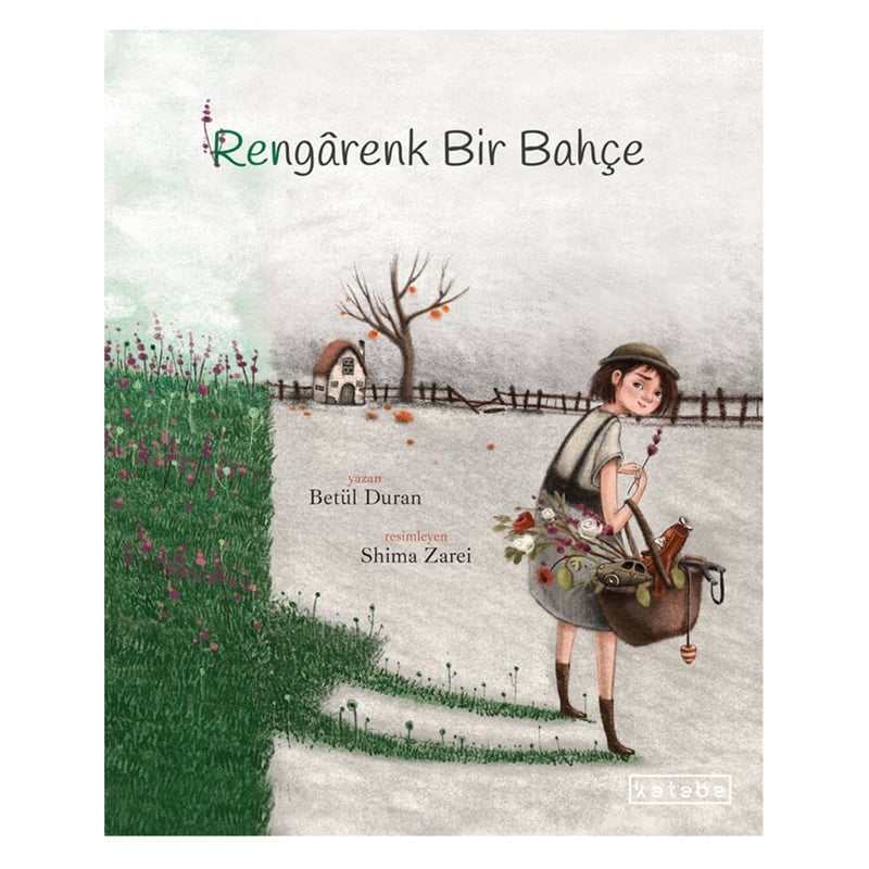 Rengarenk Bir Bahçe