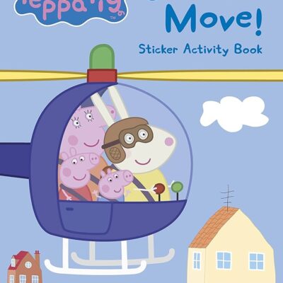 Peppa Pig - On The Move Sticker Activity