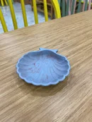 Mona Mavi Desenli İstiridye Tabla