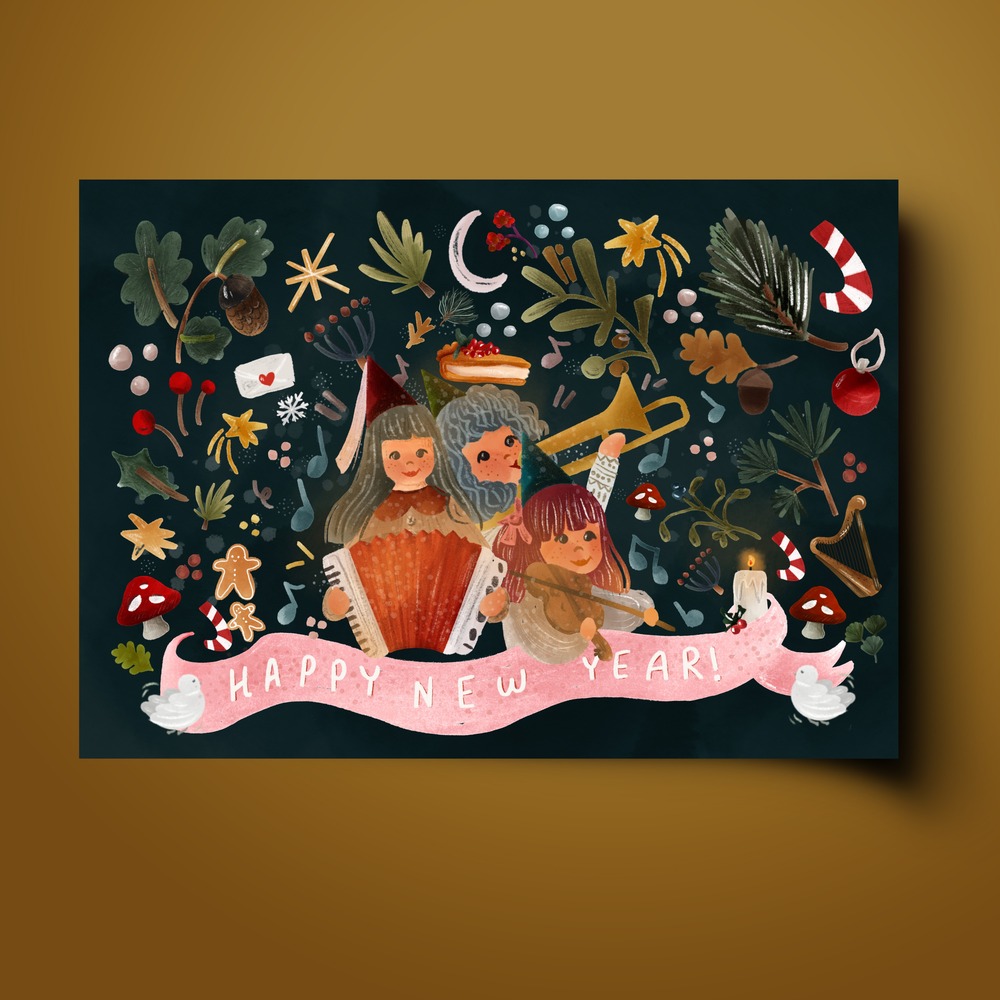 Kart Baskı | 'Jolly Christmas'