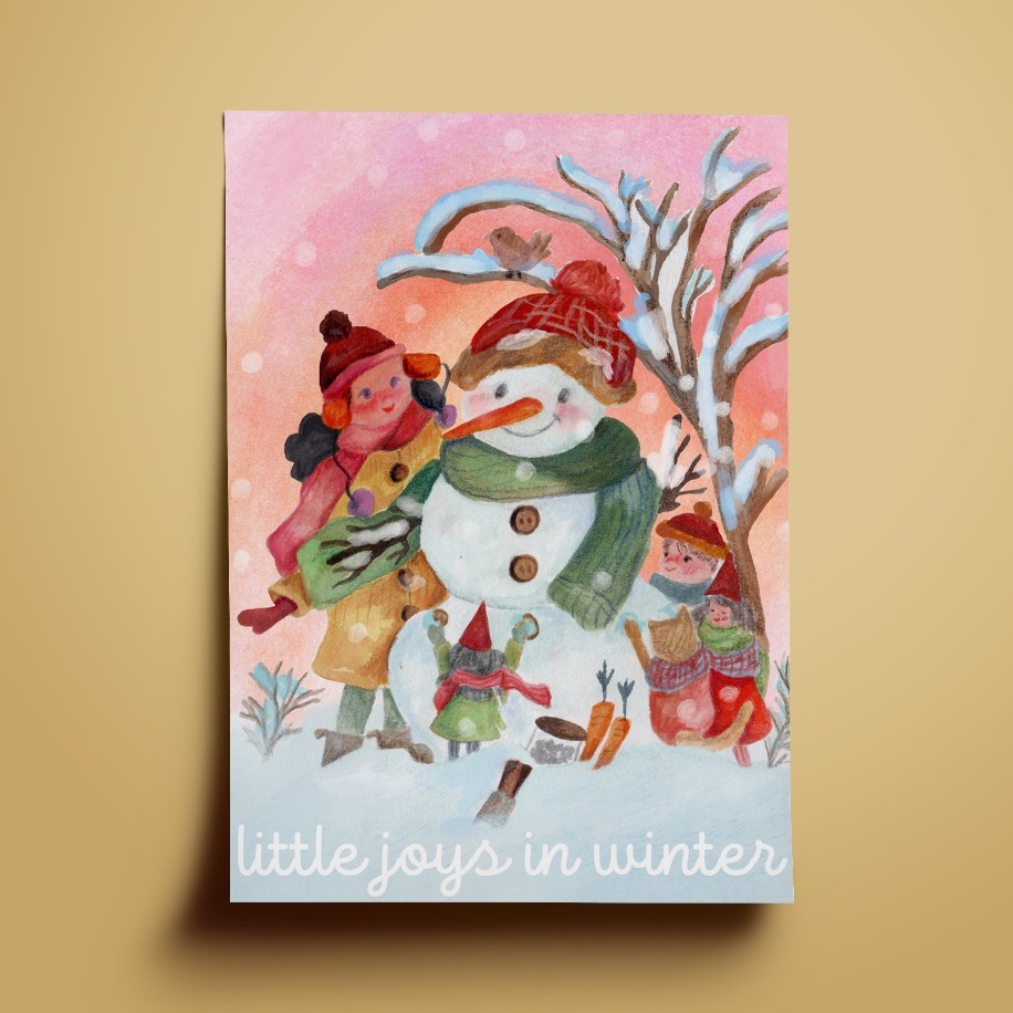 Kart Baskı | 'Little Joys'